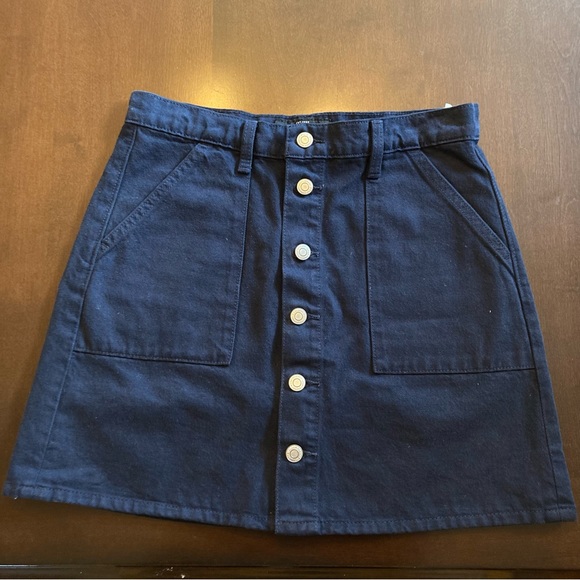Lucky Brand Utility Mini Skirt Size 4/27 - Picture 2 of 7